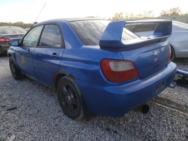 Photo 3 from auction – 2003 SUBARU IMPREZA WR with VIN JF1GD29603G506161