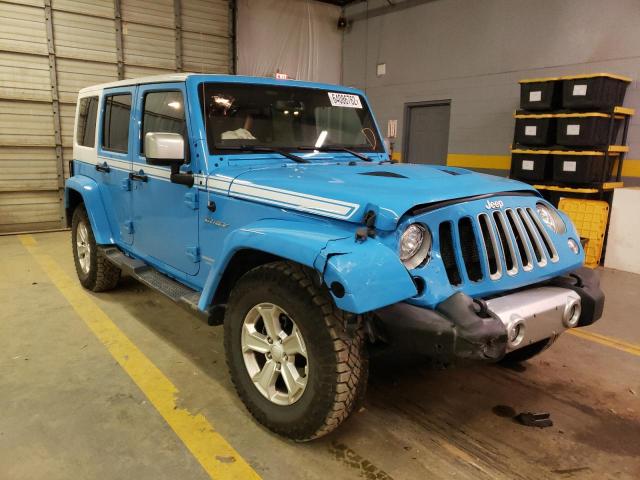 Photo 1 from auction – 2017 JEEP WRANGLER U with VIN 1C4BJWEG9HL625277