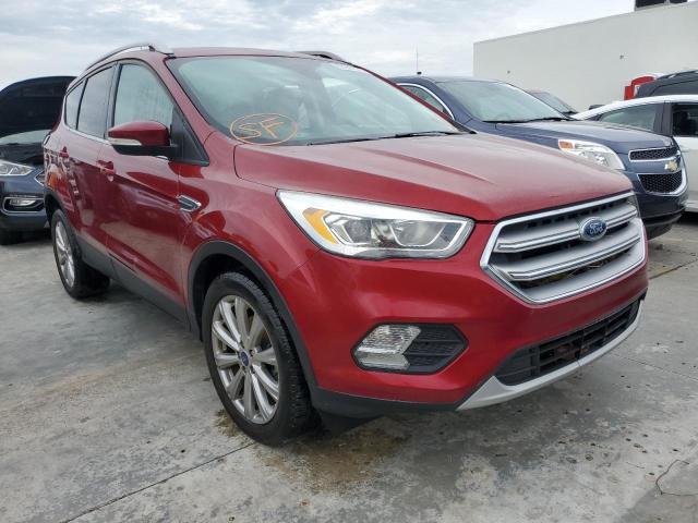 FORD ESCAPE TIT 2017 with VIN 1FMCU0JD2HUA46268 - Photo from auction