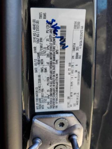 Photo 10 from auction – 2013 FORD ESCAPE SE with VIN 1FMCU9G94DUA17839