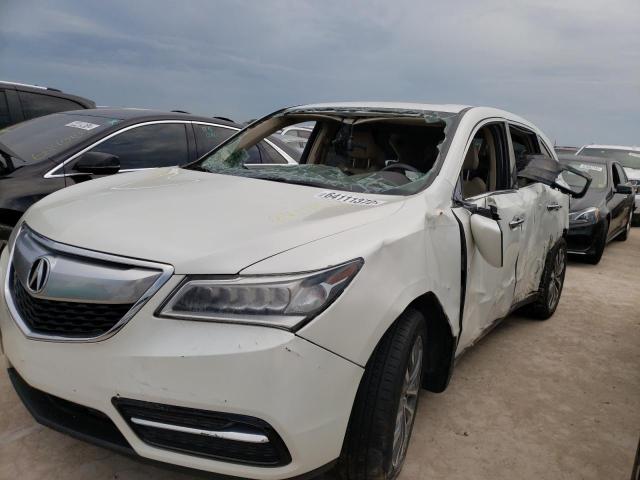 Photo 2 from auction – 2014 ACURA MDX TECHNO with VIN 5FRYD4H48EB035043