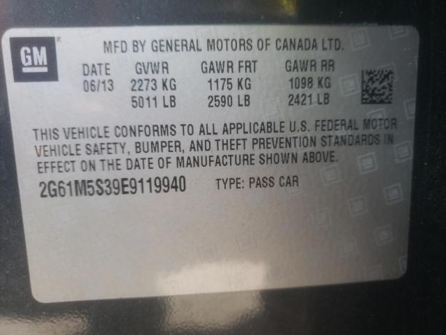 Photo 10 from auction – 2014 CADILLAC XTS LUXURY with VIN 2G61M5S39E9119940