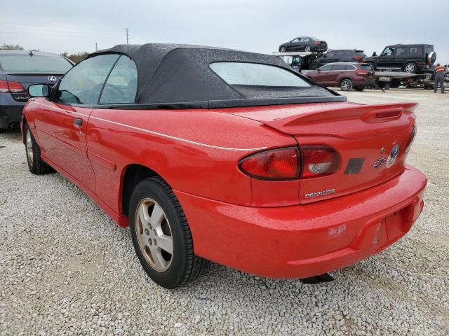 Photo 3 from auction – 2000 CHEVROLET CAVALIER Z with VIN 4G1JF32T7YB903670