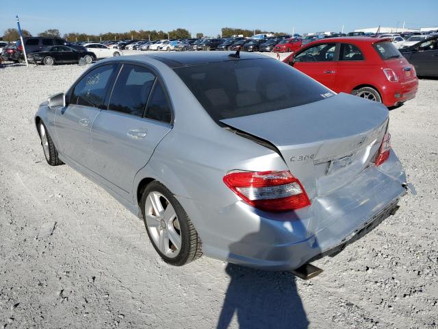 Photo 3 from auction – 2011 MERCEDES-BENZ C 300 with VIN WDDGF5EB2BR170949