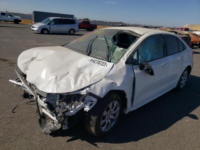 Photo 2 from auction – 2020 TOYOTA COROLLA LE with VIN 5YFEPRAEXLP111620