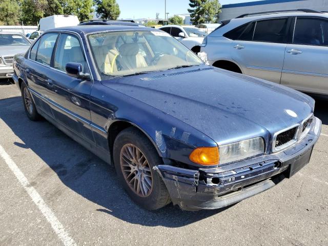 BMW 740 I AUTO 1998 with VIN WBAGF8322WDL57476 - Photo from auction