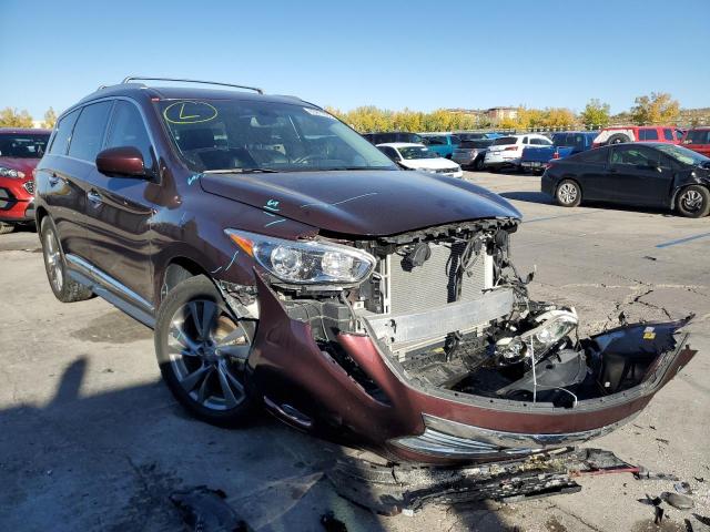 INFINITI JX35 2013 with VIN 5N1AL0MM2DC313222 - Photo from auction