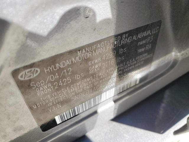 Photo 10 from auction – 2013 HYUNDAI SONATA GLS with VIN 5NPEB4AC4DH596058