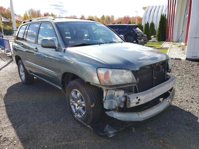 TOYOTA HIGHLANDER 2005 with VIN JTEEP21A450102554 - Photo from auction