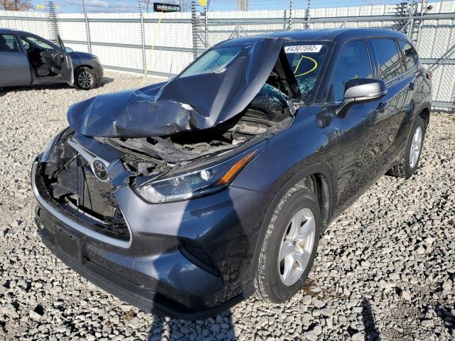 Photo 9 from auction – 2021 TOYOTA HIGHLANDER with VIN 5TDCZRAHXMS517272