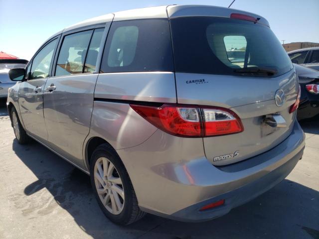 Photo 2 from auction – 2012 MAZDA 5 with VIN JM1CW2BL3C0119745