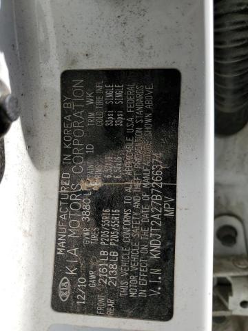 Снимка 10 от търг – 2011 KIA SOUL + с VIN KNDJT2A27B7266374