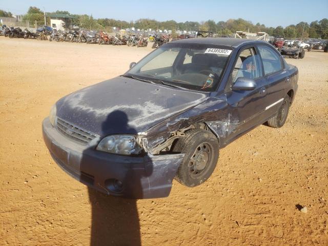 Photo 2 from auction – 2004 KIA SPECTRA BA with VIN KNAFB121545316886