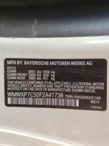 Photo 10 from auction – 2015 MINI COOPER S with VIN WMWXP7C50F2A41736