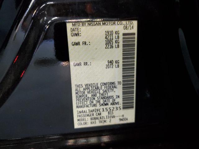 Photo 10 from auction – 2015 NISSAN ALTIMA 2.5 with VIN 1N4AL3AP2FC155235