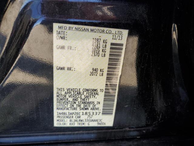 Photo 10 from auction – 2014 NISSAN ALTIMA 3.5 with VIN 1N4BL3AP2EC185337