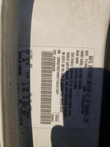 Photo 10 from auction – 2001 MERCURY GRAND MARQ with VIN 2MEFM74W71X641301