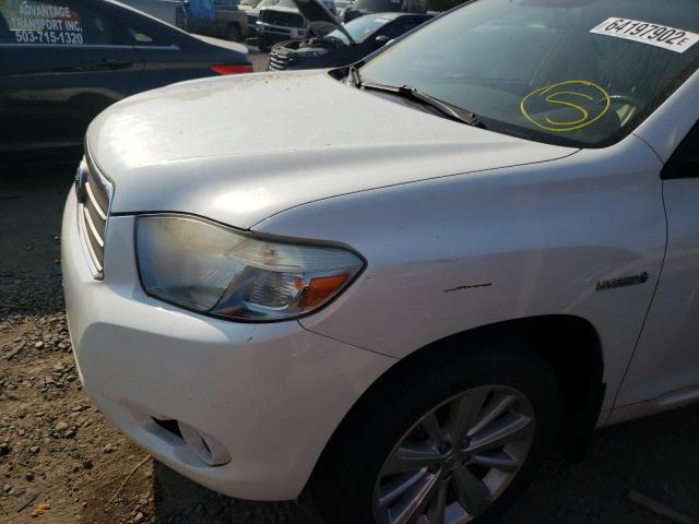 Photo 9 from auction – 2008 TOYOTA HIGHLANDER with VIN JTEEW44A482021587