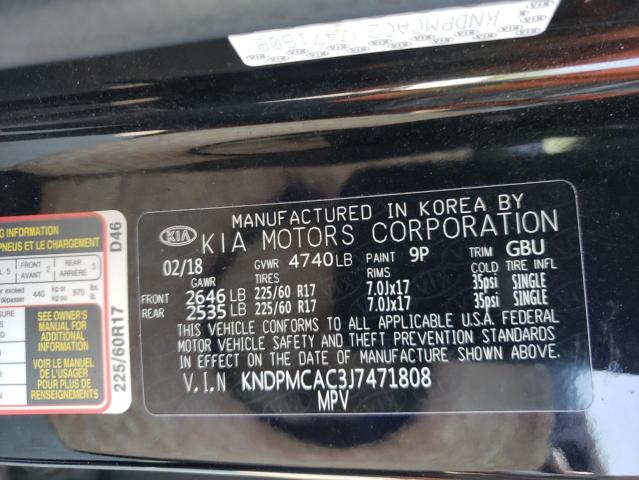 Photo 10 from auction – 2018 KIA SPORTAGE L with VIN KNDPMCAC3J7471808