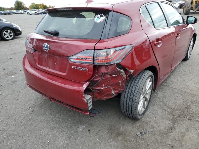 Photo 9 from auction – 2012 LEXUS CT 200 with VIN JTHKD5BH6C2102875