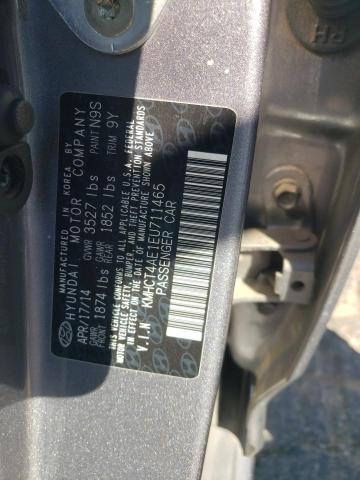 Photo 10 from auction – 2014 HYUNDAI ACCENT GLS with VIN KMHCT4AE1EU711465