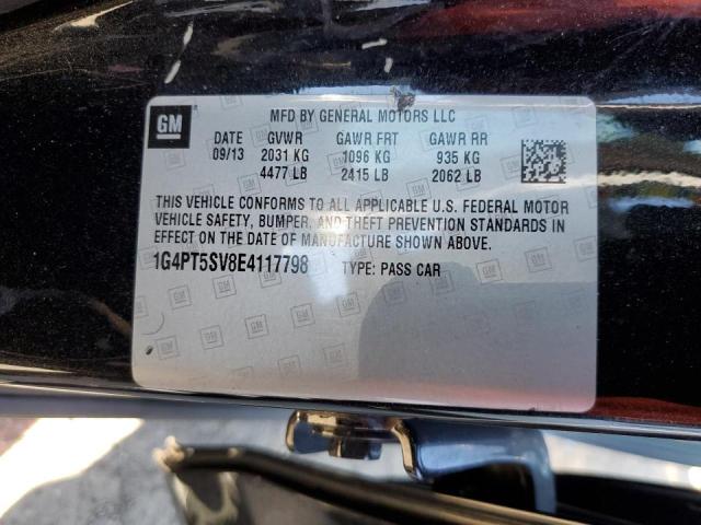 Photo 10 from auction – 2014 BUICK VERANO PRE with VIN 1G4PT5SV8E4117798
