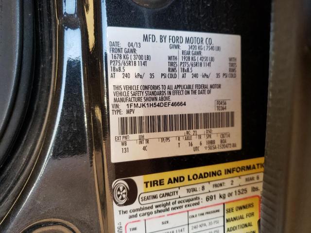 Photo 10 from auction – 2013 FORD EXPEDITION with VIN 1FMJK1H54DEF46664