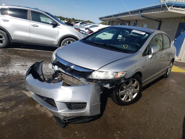 Photo 2 from auction – 2011 HONDA CIVIC LX with VIN 19XFA1F56BE032879