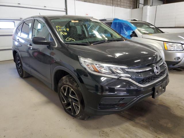 HONDA CR-V SE 2016 with VIN 5J6RM4H49GL068844 - Photo from auction