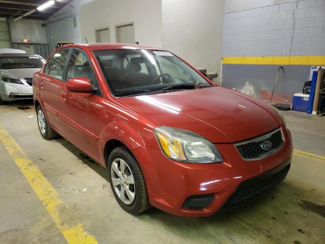 KIA RIO LX 2010 with VIN KNADH4A36A6650649 - Photo from auction