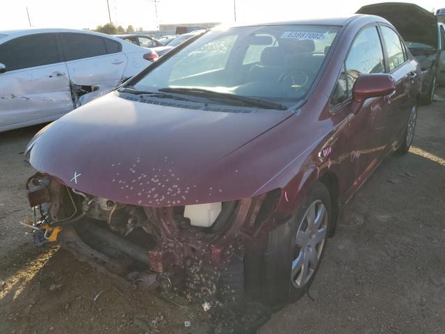 Photo 2 from auction – 2009 HONDA CIVIC LX with VIN 19XFA16559E003853