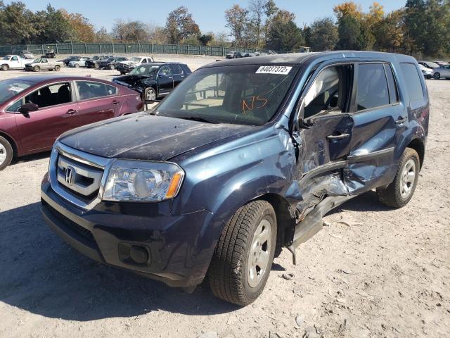 Photo 2 from auction – 2009 HONDA PILOT LX with VIN 5FNYF48289B050366