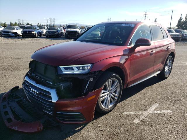 Photo 2 from auction – 2018 AUDI Q5 PREMIUM with VIN WA1BNAFY6J2155469