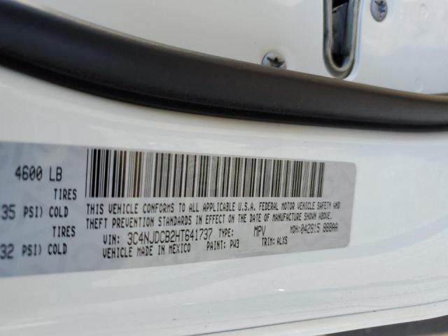 Photo 10 from auction – 2017 JEEP COMPASS with VIN 3C4NJDCB2HT641737