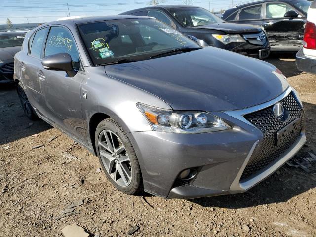 LEXUS CT 200 2014 with VIN JTHKD5BH6E2208214 - Photo from auction