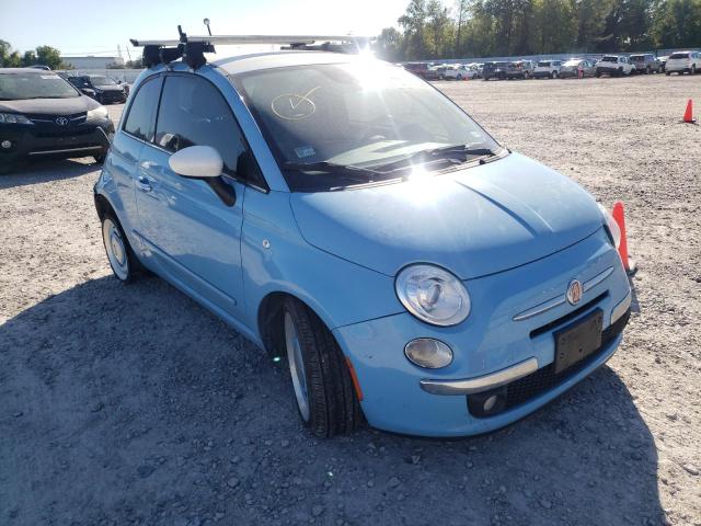 FIAT 500 LOUNGE 2014 with VIN 3C3CFFCR3ET288684 - Photo from auction