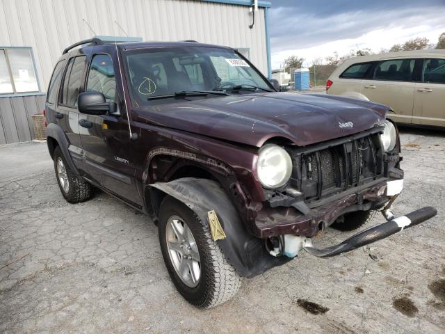 JEEP LIBERTY SP 2004 with VIN 1J4GL48K14W225284 - Photo from auction
