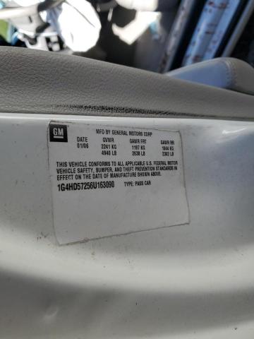 Photo 10 from auction – 2006 BUICK LUCERNE CX with VIN 1G4HD57256U163090