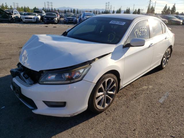 Photo 2 from auction – 2014 HONDA ACCORD SPO with VIN 1HGCR2F55EA263301