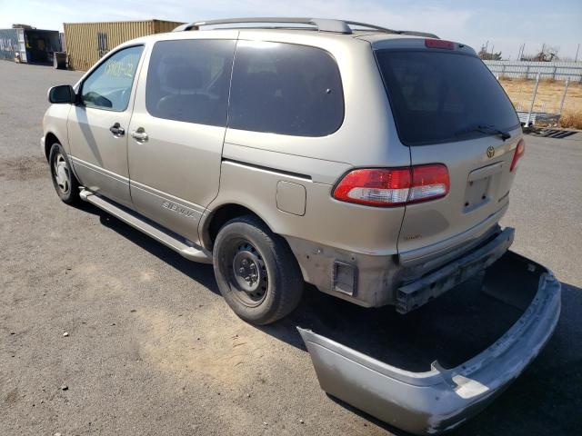 Photo 3 from auction – 2002 TOYOTA SIENNA LE with VIN 4T3ZF13C42U423924