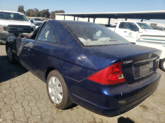 Photo 3 from auction – 2001 HONDA CIVIC SI with VIN 1HGEM229X1L045577