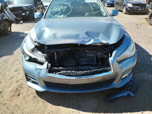 Photo 9 from auction – 2017 INFINITI Q50 PREMIU with VIN JN1EV7AP2HM738935