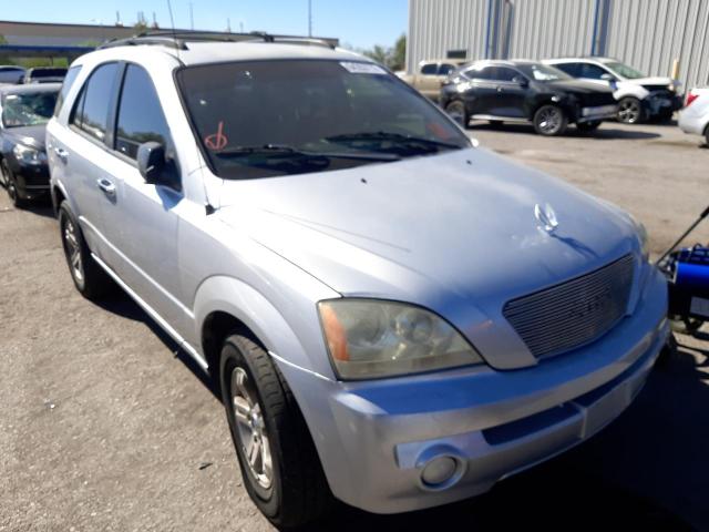KIA SORENTO EX 2005 with VIN KNDJC733255487271 - Photo from auction