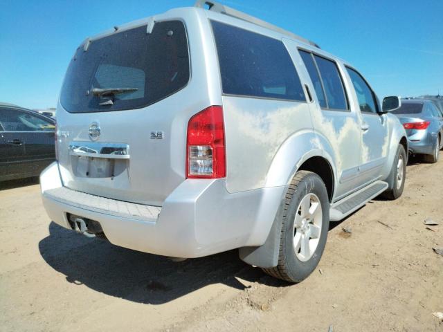 Photo 4 from auction – 2008 NISSAN PATHFINDER with VIN 5N1AR18U28C667598