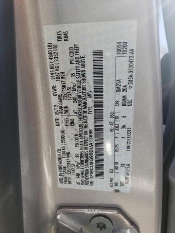 Photo 10 from auction – 2013 FORD ESCAPE SE with VIN 1FMCU9G90DUA13898