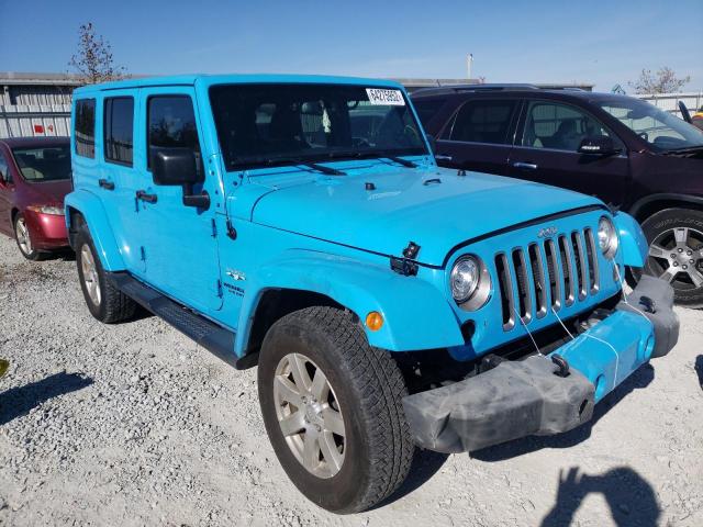 JEEP WRANGLER U 2017 with VIN 1C4BJWEG5HL614244 - Photo from auction