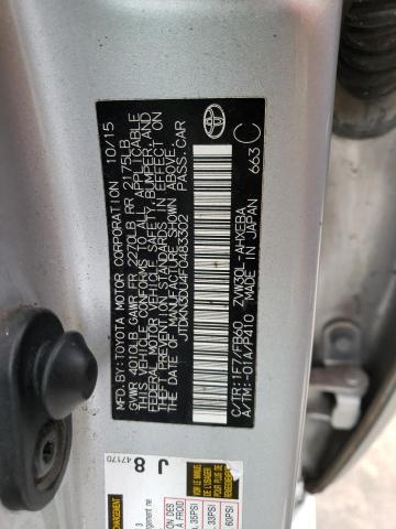 Photo 10 from auction – 2015 TOYOTA PRIUS with VIN JTDKN3DU4F0483302