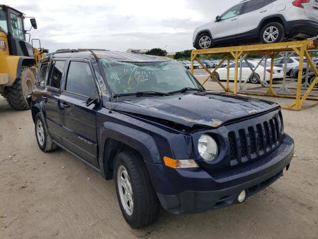 Photo 1 from auction – 2016 JEEP PATRIOT SP with VIN 1C4NJPBA5GD613008