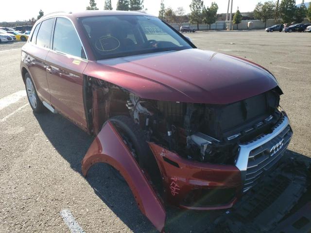 AUDI Q5 PREMIUM 2018 with VIN WA1BNAFY6J2155469 - Photo from auction
