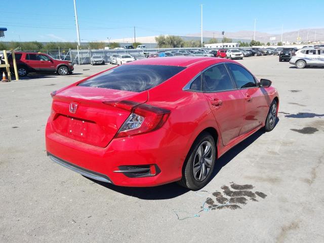 Photo 4 from auction – 2019 HONDA CIVIC LX with VIN 2HGFC2F69KH523686